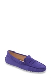 Tod's Penny Driving Moccasin In Ametista Chiaro