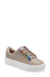 Kurt Geiger Liviah Platform Sneaker In Light/ Pastel Pink