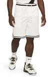 Nike Dri-fit Dna Mesh Shorts In White