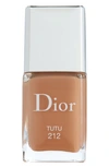 Dior Vernis Couture Colour Gel-shine & Long-wear Nail Lacquer In 212 Tutu