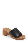 See By Chloé Leather Block-heel Mules In Black