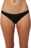 O'neill Saltwater Solids Rockley Bikini Bottoms In Black