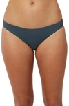 O'neill Saltwater Solids Rockley Bikini Bottoms In Slate