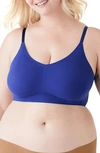 True & Co. True Body Lift Full Cup Triangle Bra In Laguna Blue