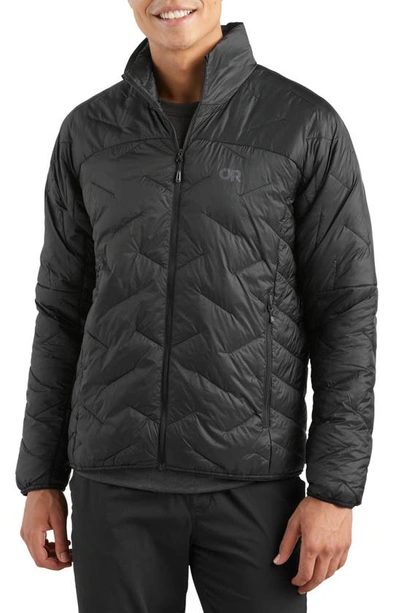Outdoor Research Superstrand Lt Jacket In Black