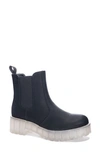 Dirty Laundry Margo Snake Embossed Chelsea Boot In Black