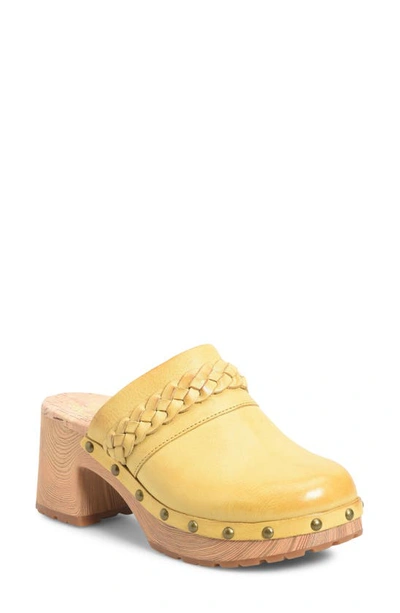 Kork-ease Tilly Clog In Yellow