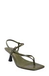 Marc Fisher Ltd Calinda Sandal In Medium Green 01