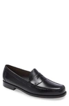 G.h. Bass & Co. Logan Leather Penny Loafer In Black