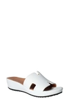 L'amour Des Pieds Catiana Platform Sandal In White