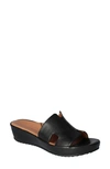 L'amour Des Pieds Catiana Platform Sandal In Black