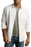 Rowan Everett Cotton Poplin Button-up Shirt In Vintage White