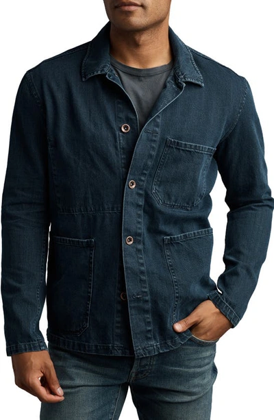 Rowan Duncan Denim Chore Jacket In Indigo