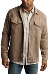 Rowan Odessa Corduroy Cotton Field Jacket In Stone