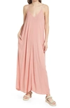 Treasure & Bond Woven Favorite Dress In Pink Rosette