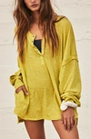 Free People Fp Movement One Up Long Sleeve Top In Sparkling Citrus