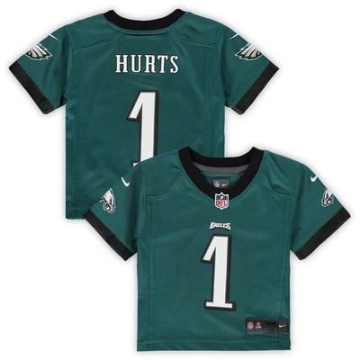 Nike Babies' Infant  Jalen Hurts Midnight Green Philadelphia Eagles Game Jersey