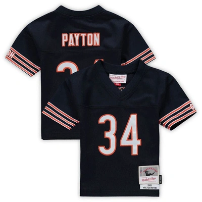 Mitchell & Ness Babies' Infant  Walter Payton Navy Chicago Bears 1985 Retired Legacy Jersey