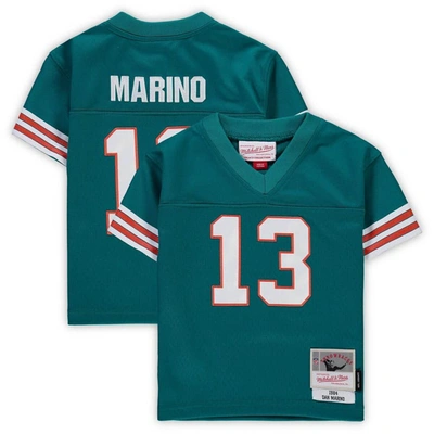 Mitchell & Ness Babies' Infant  Dan Marino Aqua Miami Dolphins 1984 Retired Legacy Jersey