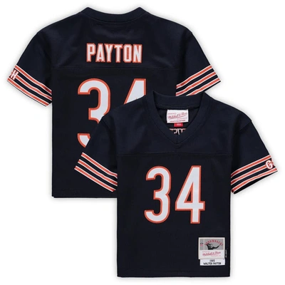 Mitchell & Ness Kids' Toddler  Walter Payton Navy Chicago Bears 1985 Retired Legacy Jersey