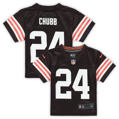Nike Kids' Toddler  Nick Chubb Brown Cleveland Browns Game Jersey