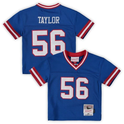 Mitchell & Ness Kids' Toddler  Lawrence Taylor Royal New York Giants 1986 Retired Legacy Jersey