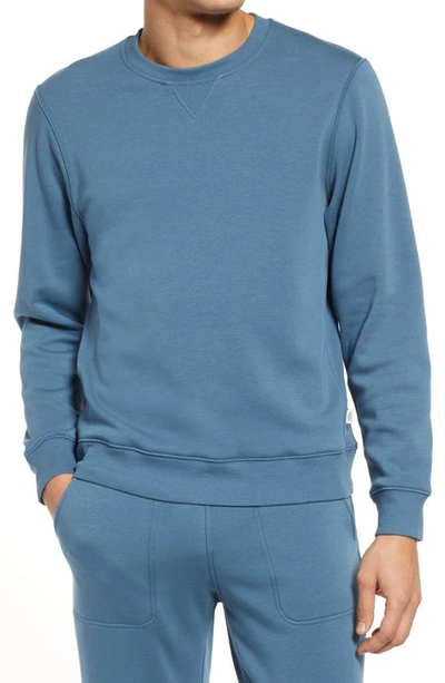 Ugg Men's Harland Fleece Pullover Sweatshirt In Honor Blue
