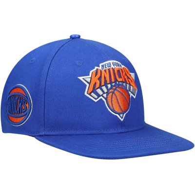 Pro Standard Men's  Blue New York Knicks Primary Logo Snapback Hat