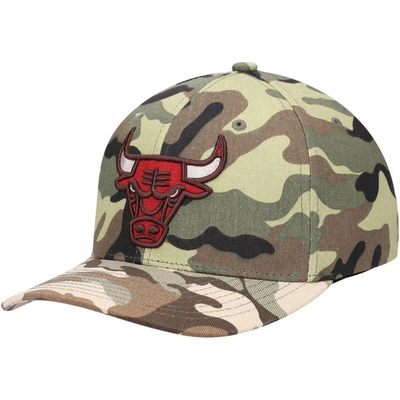 Mitchell & Ness Men's  Camo Chicago Bulls Woodland Desert Snapback Hat