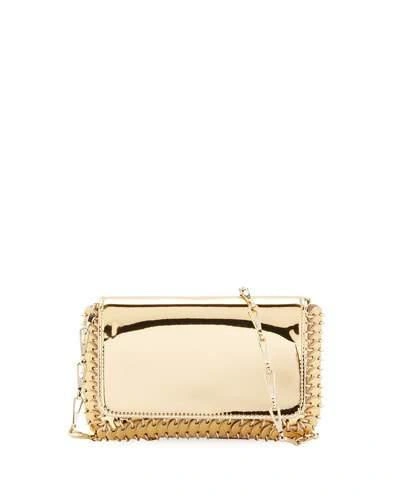 Paco Rabanne 14#01 Link Mini Mirror Shoulder Bag In Gold