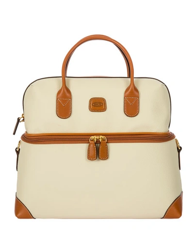 Bric's Firenze Cream Tuscan Train Case Luggage