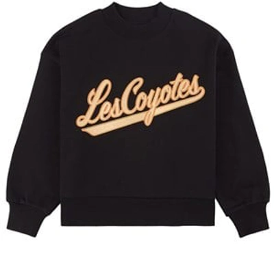 Les Coyotes De Paris Kids' Nova Sweatshirt Black