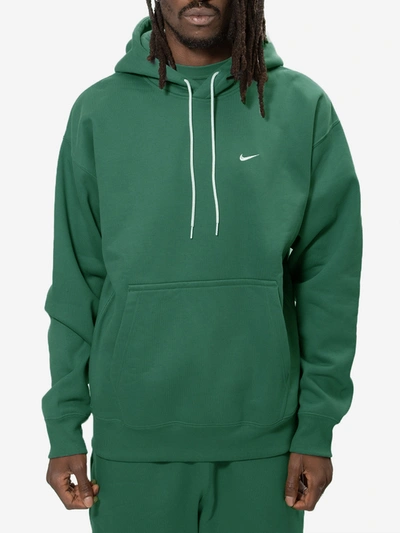 Nike Lab Nrg Oversized Fleece Hoodie In Green