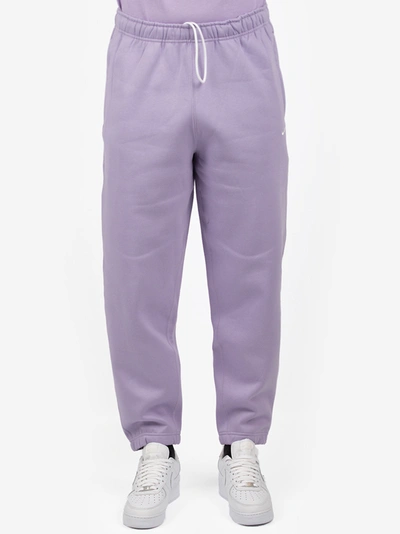 Nike Lab Nrg Soloswoosh Oversized Pants In Viola