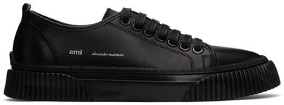 Ami Alexandre Mattiussi Black Ami Sole Low-top Sneakers