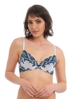 Wacoal Women's Instant Icon Underwire Bra 851322 In Arctic Ice,titan