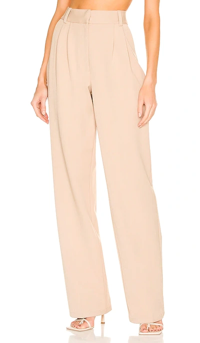 Favorite Daughter The Favorite Pant In Beige