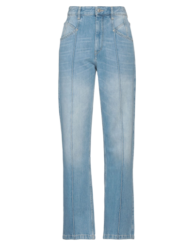 Isabel Marant Jeans In Washed Denim In Blue