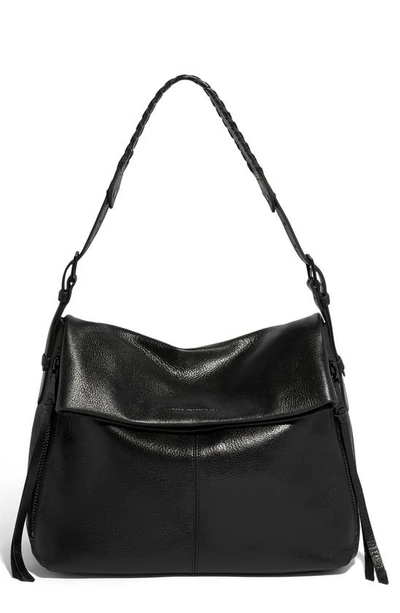 Aimee Kestenberg Bali Double Entry Bag In Black Vintage