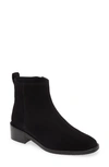 Aquatalia Carisa Bootie In Black Suede