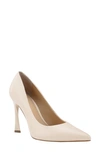 Marc Fisher Ltd Sassie Pointed Toe Pump In Ivory Leather