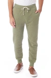 Alternative 'dodgeball' Eco Fleece Sweatpants In Eco True Army Green