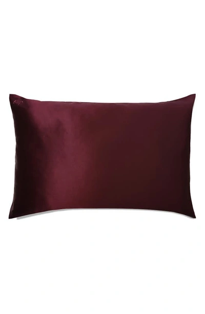 Slip Plum Pure Silk Pillowcase