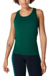 Sweaty Betty Athlete 2.0 Seamless Workout Tank In Retro Green