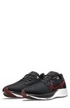 Nike Air Zoom Pegasus 38 Running Shoe In Black/ Red