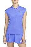 Nike Court Victory Dri-fit Tennis Polo In Sapphire/ White