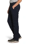 The North Face Aphrodite 2.0 Motion Water Repellent Pants In Aviator Navy