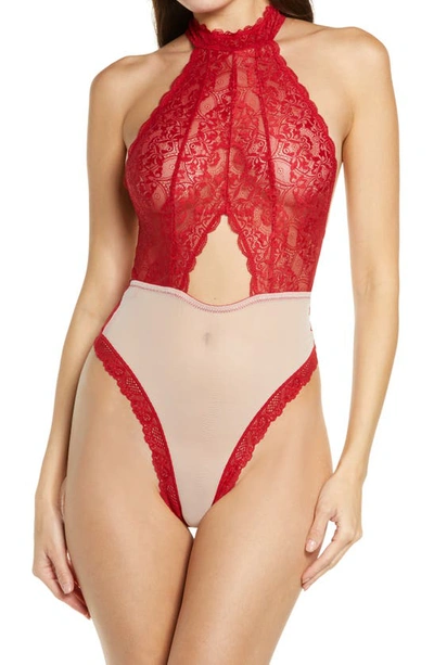 Honeydew Intimates Nicolette Bodysuit In Vixen