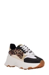Guess Women's Calebb Fashion Sneakers Women's Shoes In Leopard/black/white