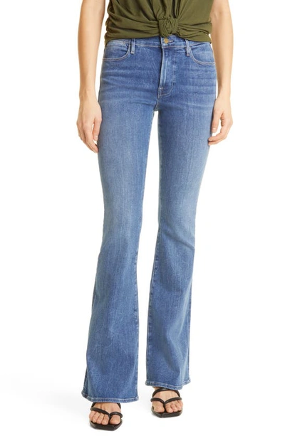 Frame Le High Waist Flare Jeans In Ashton